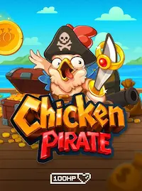 Chicken Pirate crash game at PHZZZ COM